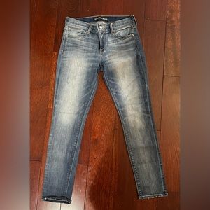 Express women’s jeans super skinny mid rise size 8